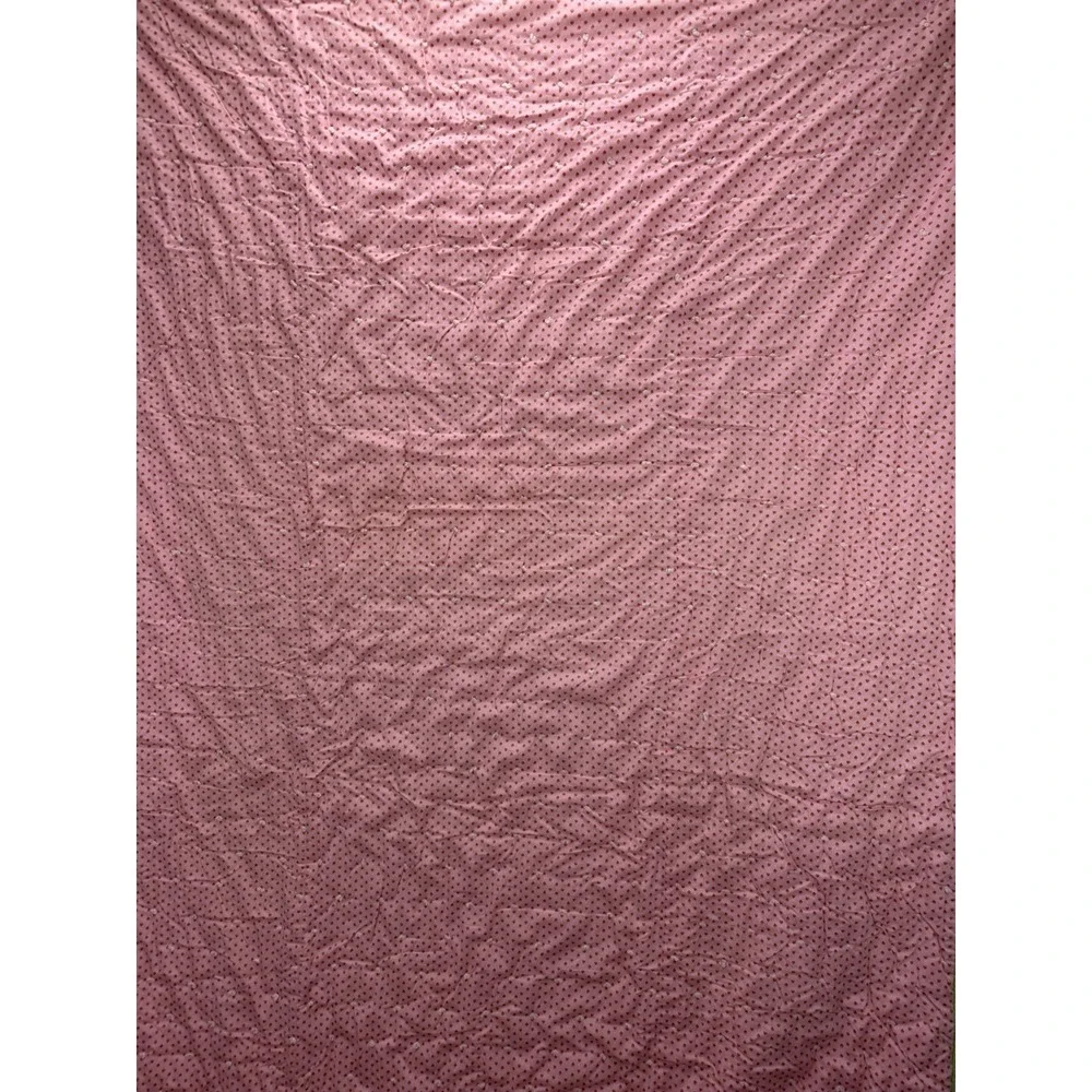 Vintage‎ Strawberry Pink Red Ruffles Bed Spread 68 x 87